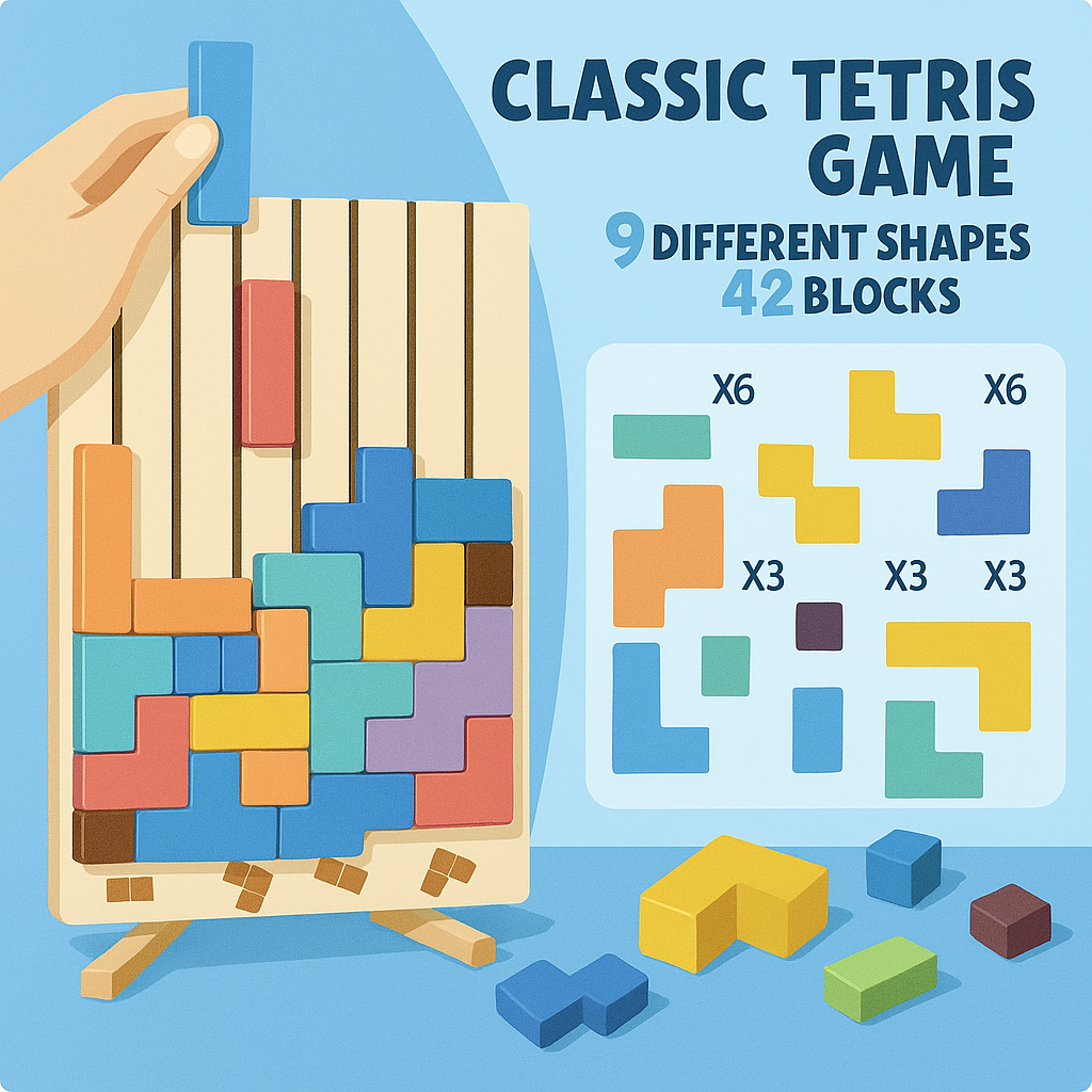 Miniblocks - Wooden Stacking Blocks