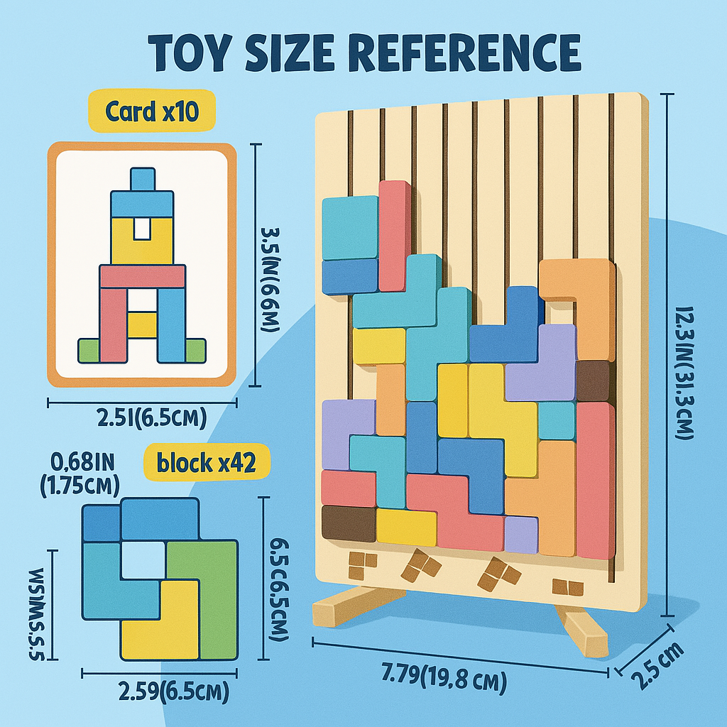 Miniblocks - Wooden Stacking Blocks