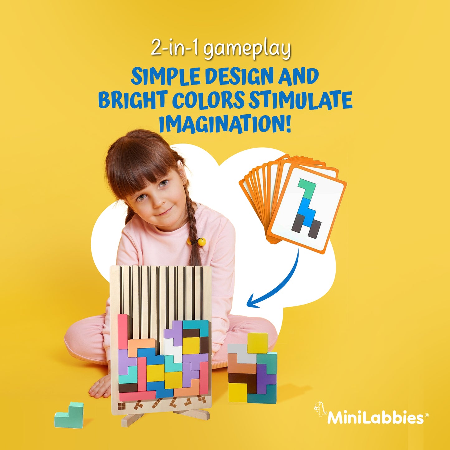 Miniblocks - Wooden Stacking Blocks