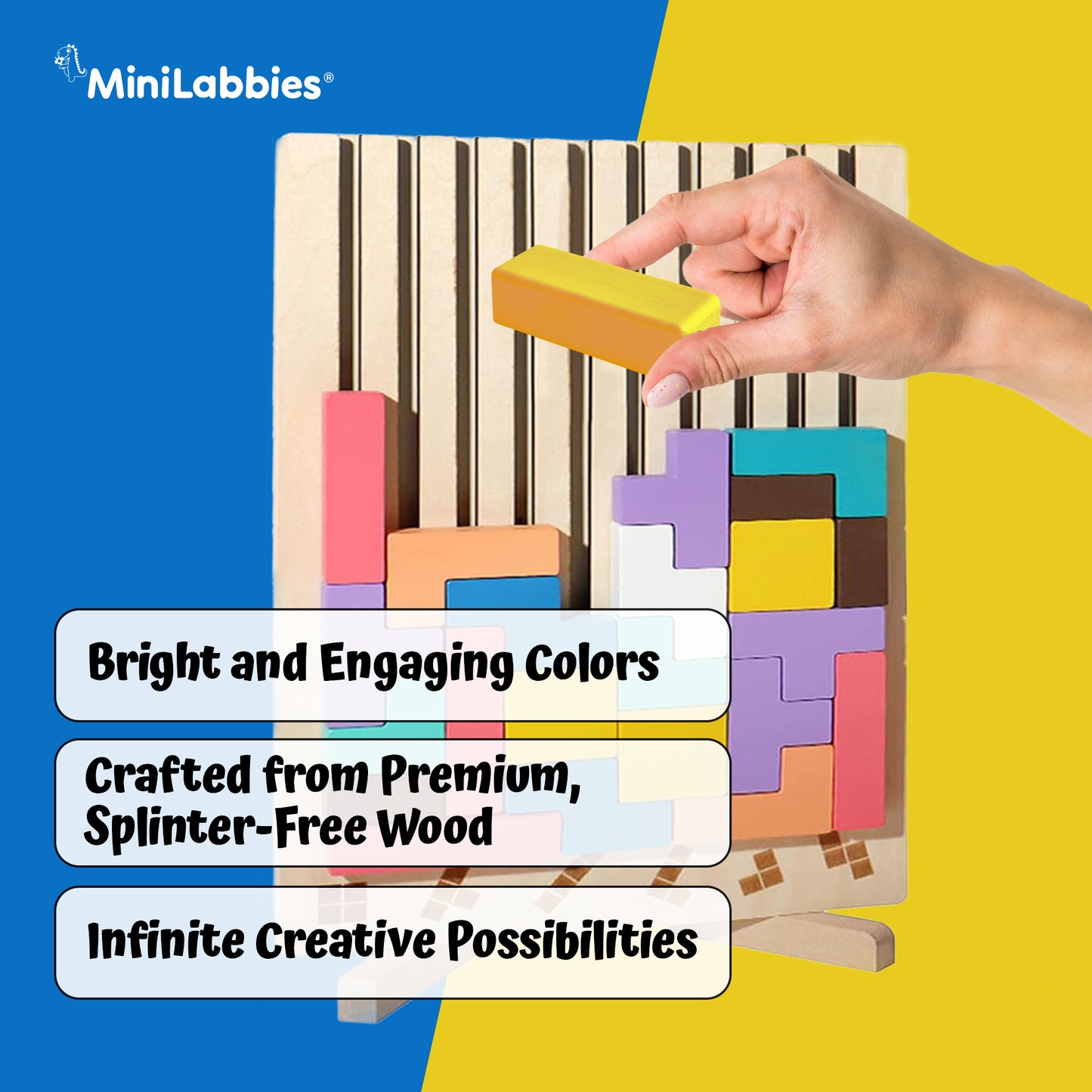 Miniblocks - Wooden Stacking Blocks