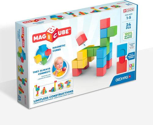 Montessori magic cubes - magnetic building blocks