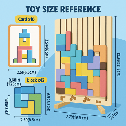 Miniblocks - Wooden Stacking Blocks