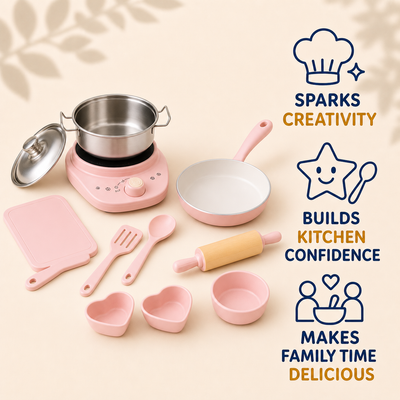 Minicook - Kid safe cookware set