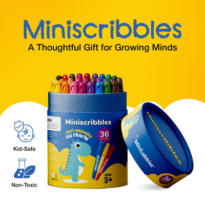 Miniscribbles - Silky Washable Crayons