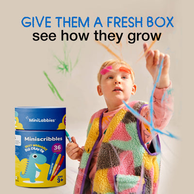 Miniscribbles - Silky Washable Crayons