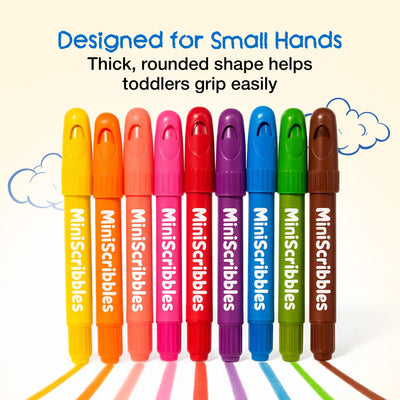 Miniscribbles - Silky Washable Crayons