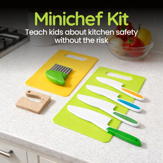 MiniChef Kit - Kid-Friendly Kitchen Set