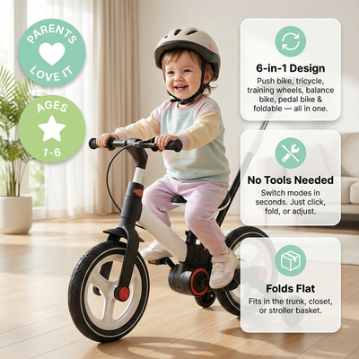 Minibike - 6-in-1 kids bike