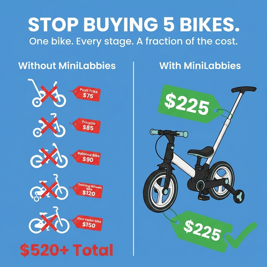 Minibike - 6-in-1 kids bike